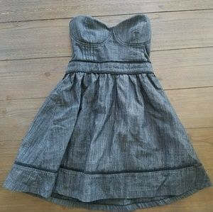 Forever 21 cute denim chambray dress